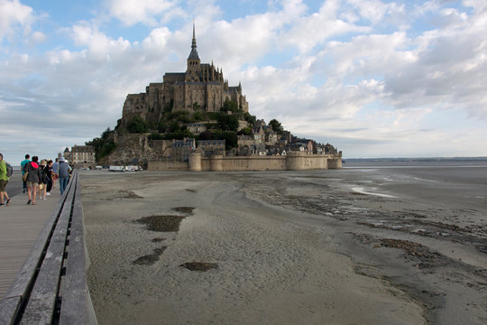 Mont Saint Michel, Normandia, Francia