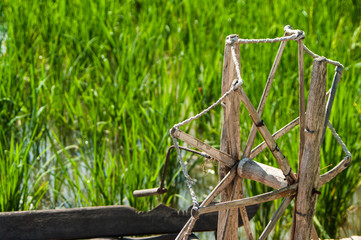 landscape  photography : Landscapes of rice fields Asia and lifestyle farmers