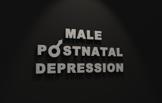 Postpartum depression in men