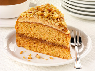 COFFEE AND WALNUT CAKE