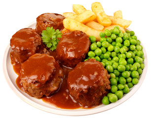 FAGGOTS, CHIPS AND PEAS,CUT OUT