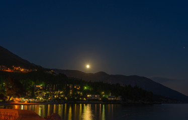Obraz premium Beautiful Croatia in night Long Exposure