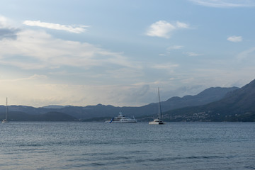 Fototapeta premium Beautiful Croatia view from Sea