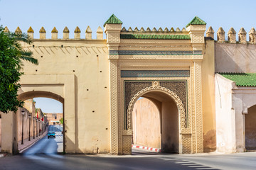 Gate in Meknes, Morocco