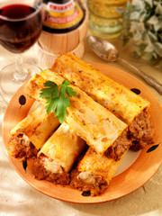 ITALIAN BEEF CANNELLONI