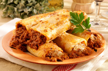ITALIAN BEEF CANNELLONI