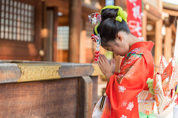 七五三のお祝い