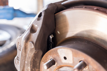 The noise brake indicator;The brake pads are scraped off when the brake pads are low, causing a...