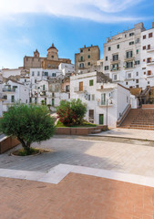 Pisticci (Matera, Italy) - A white town on the badlands hills, in province of Matera, Basilicata region, southern Italy. Here the historic center named 