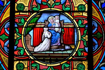 Vitraux de La Charité sur Loire