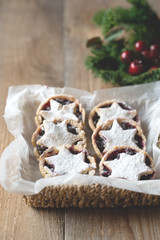 Mince pies - traditional Christmas food