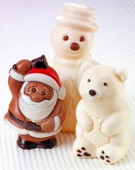 CHOCOLATE CHRISTMAS CHARACTERS