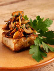WILD MUSHROOM BRUSCHETTA