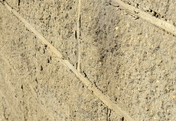 Structured Gray Concrete Wall with small texture