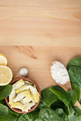 Spinach Artichoke Dip Ingredients