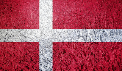 Abstract flag of Denmark