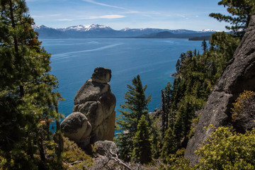 lake in the mountains