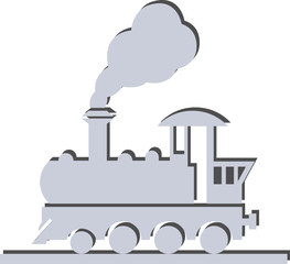 old glay locomotive train