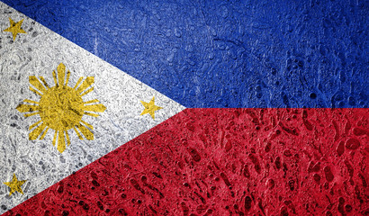 Abstract flag of Philippines