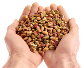 HANDFUL OF PISTACHIO NUTS