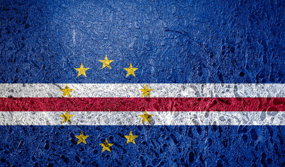 Abstract flag of Cape Verde