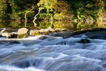 rapids in the German River Wupper