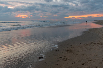 Beach cloudscape