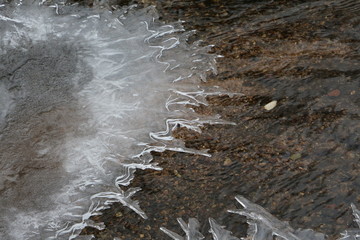 iced river