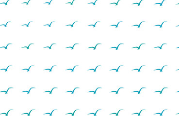 Background abstract flying birds, hand drawn for design. Art, decoration, surface & artwork.