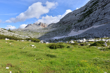 Fototapeta na wymiar Landscape of italian alps