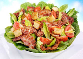 BACON LETTUCE AND TOMATO SALAD