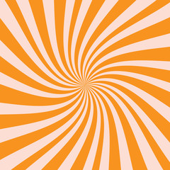 Sunburst, starburst background, converging lines. Vector illustration.