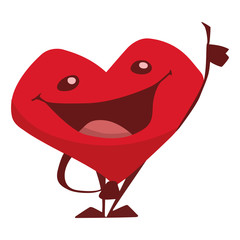 The heart is all otlino, thumbs up, otlino mood, emotions