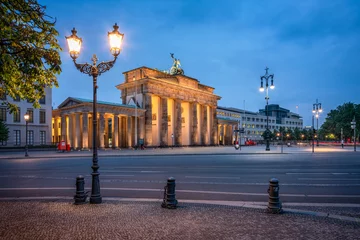 Fotobehang Brandenburger Tor in Berlin, Deutschland © eyetronic