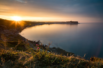 Sunset over Scarborough