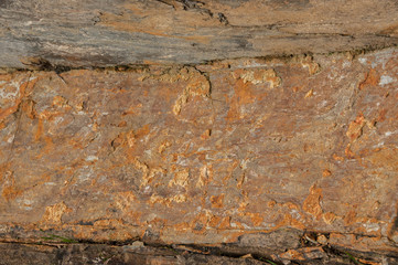 Detail of texture of stone