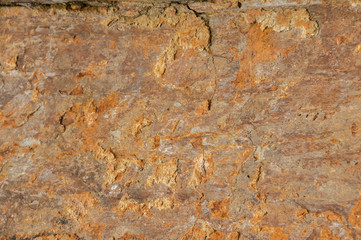 Detail of texture of stone