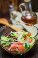 fresh vegetable salad