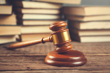 judge with books