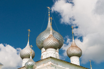Uglich, Yaroslavl Oblast, Russia - July 13, 2013: Cathedral of the Resurrection of Christ