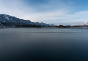 Wintermorgen am Faaker See