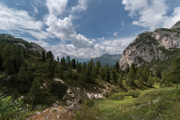 Fototapeta na wymiar Sommer in den Dolomiten