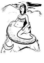 Illustration of Naga