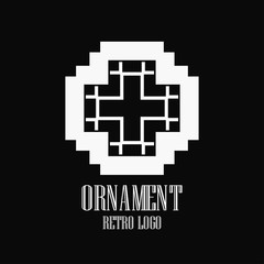 Obraz premium Art deco vintage logo