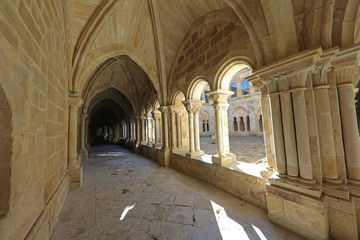 Monasterio de Santa María La Real en Aguilar de Campoo, Palencia, España