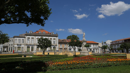Plaza Mouzinho de Albuquerque o Campo Novo, Braga, Portugal