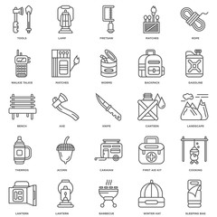 Simple Set of 25 Vector Line Icon. Contains such Icons as Sleepi