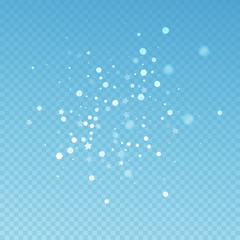 Magic stars random Christmas background. Subtle fl