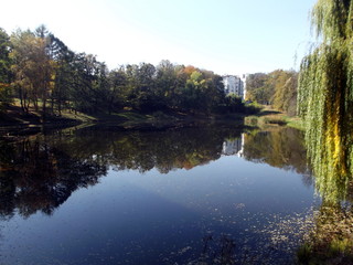 Fototapeta premium Autumn in the city