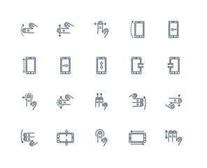 Set Of 20 Universal Editable Icons. Includes Elements Such As Ta